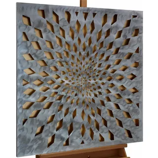 METALLBILD Gold 80/80 cm