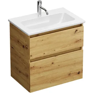 Burgbad Lin20 Keramik-Waschtisch 63 x 41,5 cm (SGHD063F5353C0001)