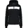 Woman Jacket Zip Hood Nero U901