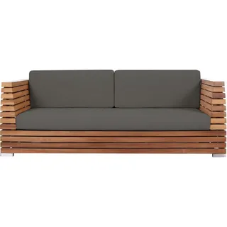 Outdoor Sofa Picardie 3-Sitzer Teak Massivholz