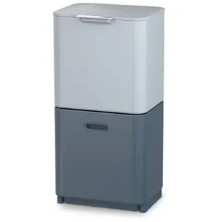 Joseph Joseph Intelligent Waste Totem Recycler blau 60 L 60 L, Recycling System aus pulverbeschichtetem Stahl