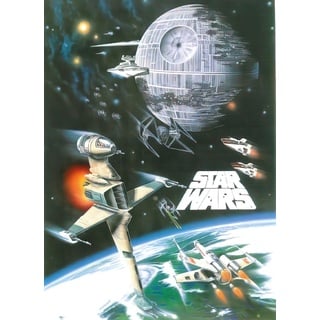 Star Wars Close Up Poster Space Battle (69,9cm x 96,3cm)