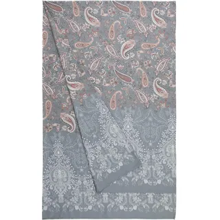 Bassetti MONNALISA Foulard aus 100% Baumwolle in der Farbe Grau G1, Maße: 180x270 cm - 9333350