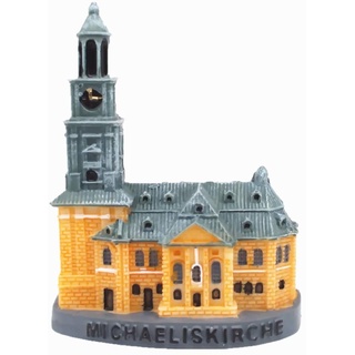 St. Michaelis-Kirche Hamburg Deutschland 3D Kühlschrankmagnet Souvenir Geschenk Heim & Küche Dekoration Magnetaufkleber St. Michaelis-Kirche Hamburg Deutschland Kühlschrankmagnet