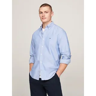 Tommy Hilfiger Solid Heritage Oxford Rf Langarmhemd Shirt Blue 3XL