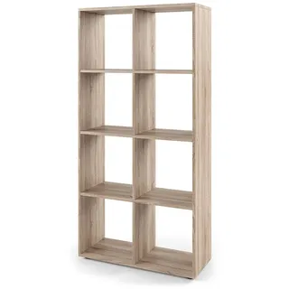 Vicco Raumteiler Scutum 72 x 29 x 143 cm Braun
