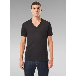 G-Star Basic V-Neck schwarz L
