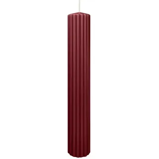 Wiedemann Kerzen Rillen Kerzen 300 x Ø 45 mm rot 4 St.