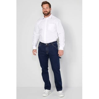 Boston Park 5-Pocket-Jeans Boston Park Workerjeans Slim Fit bis Gr. 35 blau 54