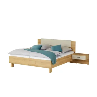 Primo Bettanlage   ¦ holzfarben ¦ Maße (cm): B: 309 H: 91