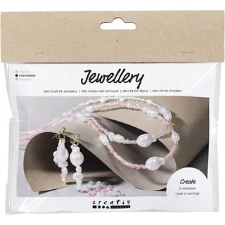 Creativ Company Mini Kreativ Set Schmuck Halsketten und Ohrringe