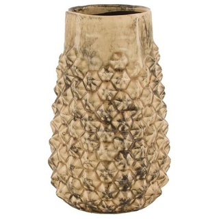 DIJK Dekovase Dijk Vase Keramik Ø 15 x 23 cm beige