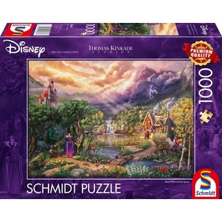 Schmidt Spiele - Thomas Kinkade - Disney Dreams Collection - Snow White and the Queen, 1.000 Teile