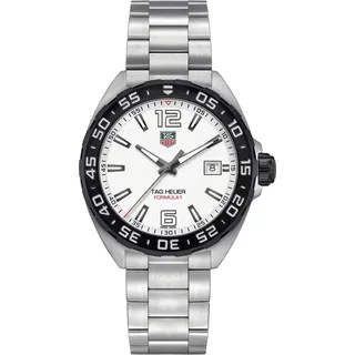 Tag Heuer Formula 1 Herrenuhr silber schwarz  WAZ1111.BA0875 - Silber