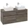 Waschbeckenunterschrank 120 x 55 cm Stone Oak