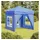 Blau 2 x 2 m