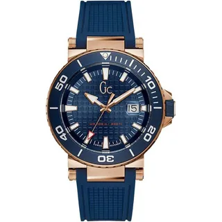 GUESS Gc Y36004g7 Uhr Blue One Size