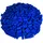 LEGO Bausteine 2x4 1000 St blau 3001