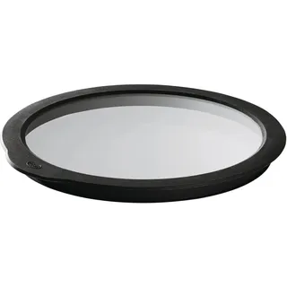 Rösle Frischhaltedeckel aus Glas und Silikon, 16 cm