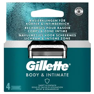 Gillette Intim-Rasiersystem + 2 Ersatzklingen