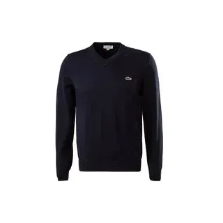 LACOSTE Herren Pullover blau unifarben, blau, Herbst/Winter 2025/2026