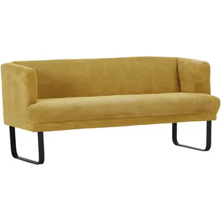 GUTMANN FACTORY Couch Polyester 2-Sitzer Gelb