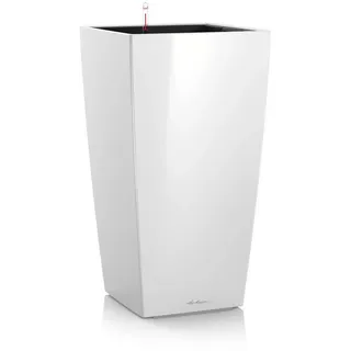 LECHUZA Cubico 30 Komplettset 30 x 30 x 56 cm weiß hochglanz