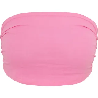 URBAN CLASSICS Damen Ladies Neon Bandeau Top Rosa S