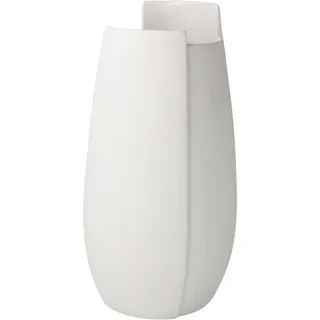 GOEBEL Vase Ova 21 cm Weiß