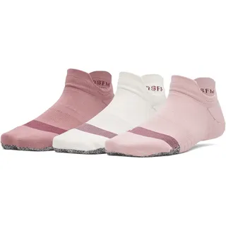 Under Armour Breathe Füßlinge 3 Paar Pink Einheitsgröße
