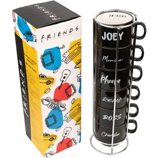 Friends Kaffeetasse 0,15 l Schwarz 6