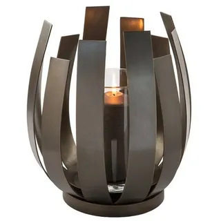 Fink Windlicht ORFEA Edelstahl antik Bronze