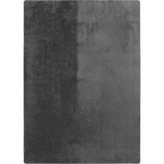 KADIMA DESIGN ISAR Kurzflorteppich 60 x 100 cm Blau/Gelb/Grau