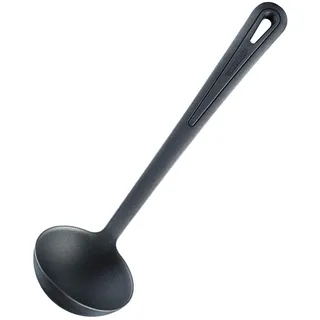 Westmark Suppenkelle/Schöpflöffel, Länge: 31,5 cm, Gentle, Schwarz,