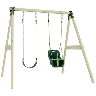 Rebo Schaukel Lilie Dunkelgrün 2-Sitzer