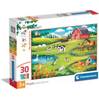 CLEMENTONI Bauernhof 30 Teile