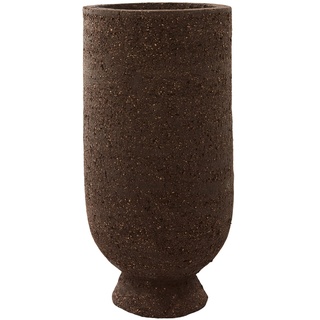 AYTM - Terra Pflanztopf und Vase, Ø 13 x H 27 cm, java braun