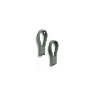 ZONE Denmark Handtuchhalter Loop magnet in Olive green | -ring