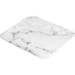 KLEINE WOLKE Duscheinlage Marble Schwarz/Weiß/Grau