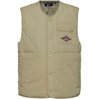 BEAR Weste Herren | Gr. XL | beige - beige