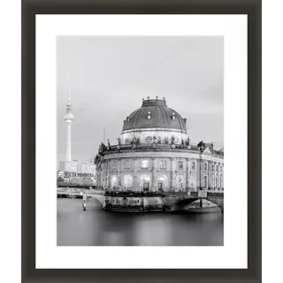 Alu Bilderrahmen Premium schwarz 50 x 60 cm