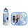 Campus Trinkflasche + Brotdose mit Pop-up 400 ml und 750 ml 2er Set hellblau