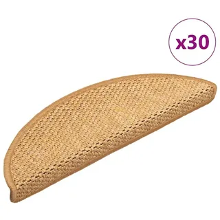 vidaXL Stufenmatte 56 x 17 cm Sisal