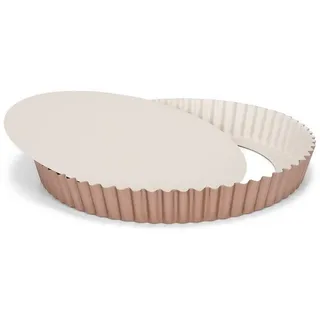 Patisse  Quicheform, Pink, Metall, 29x4x29 cm, Backen, Backformen