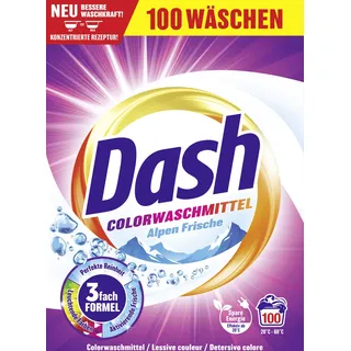 Dash Colorwaschmittel Pulver 100 WL