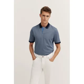 Bugatti Poloshirt blau/grau L