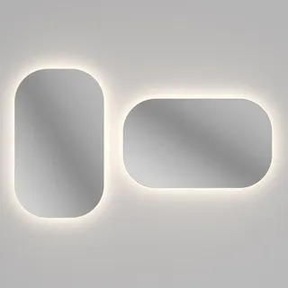 Sanipa Reflection Lichtspiegel LUNA mit LED-Beleuchtung, LS0609Z