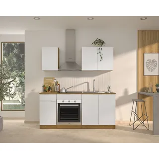 Gami Küchenzeile 180 cm weiß