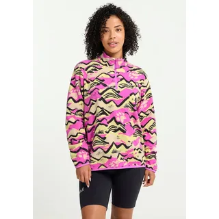 Jack Wolfskin Paw Era 100 Print Fleecepullover Foxglove M