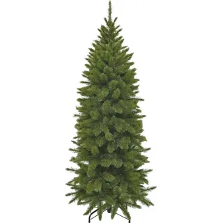 Triumph Tree Bristlecone Schmaler Künstlicher Weihnachtsbaum - H185 x Ø79 cm - Grün - Grün